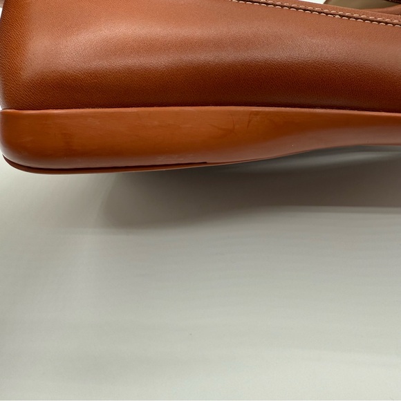 Salvatore Ferragamo Vintage Brown Driving Leather Loafers Size 8 - 2A - Picture 11 of 17